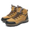 Мужская походная обувь, водонепроницаемая кожаная обувь, ботинки для скалолазания и рыбалки, новые спортивные кроссовки на открытом воздухе, высокие зимние треккинговые кроссовки