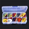 Guitar Picks Box Case Set Guitar Accessories Musical Instrument Tool 0.58-1.5mm Thickness Guitar