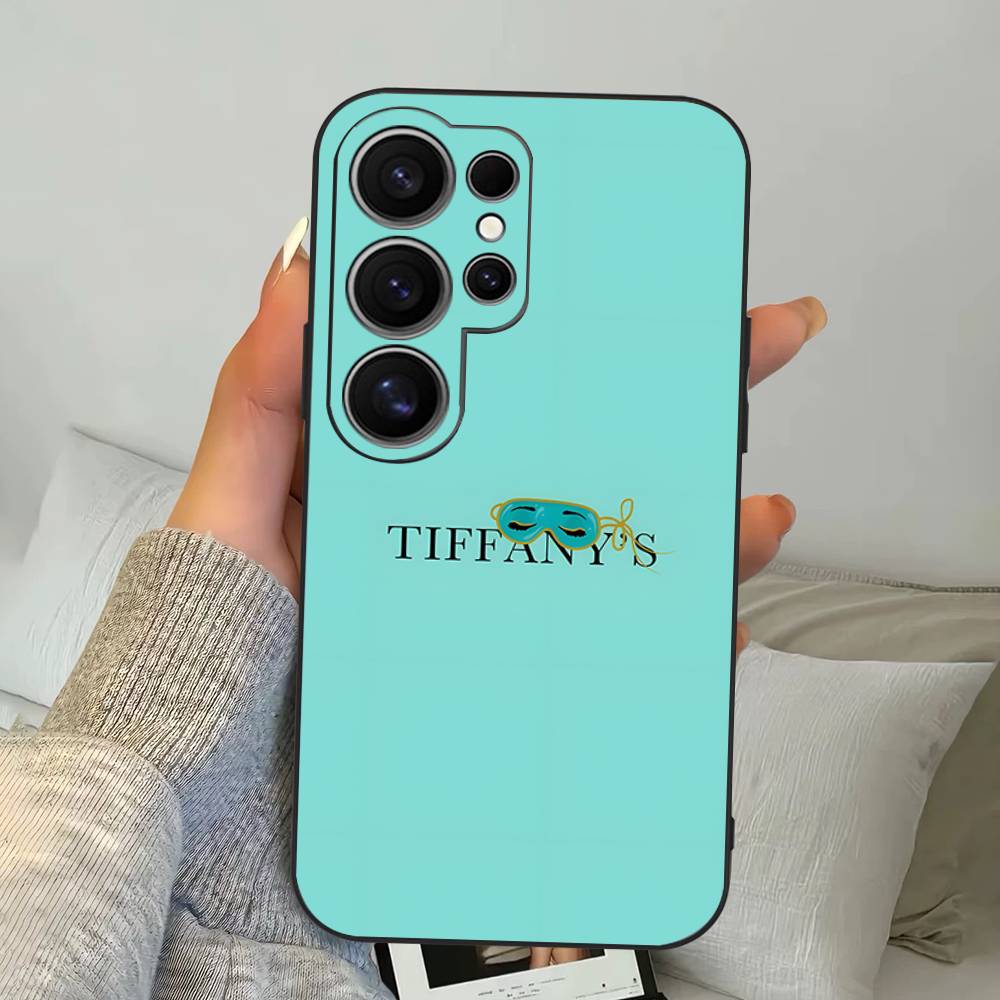 Чехол для телефона T-tiffanyS с логотипом для Samsung S 24 Fe 25 Ultra Plus 20 Lite 21 30 22 23 24 22 Ultra 5G Fundas