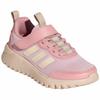 adidas Playflow El K Удобные Универсальные Низкие Повседневные Кроссовки для Детей Розовые KJ0772
