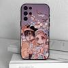 Чехол для телефона Campus Manga Toilet-Bound Hanako-kun Для Samsung S25,S24,S21,S22,S23,S30,Ultra,S20,Plus,Другие Мягкий Черный Чехол