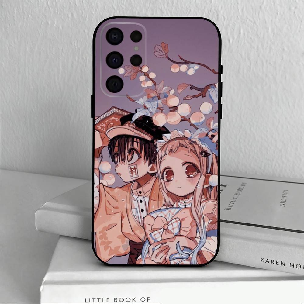 Чехол для телефона Campus Manga Toilet-Bound Hanako-kun Для Samsung S25,S24,S21,S22,S23,S30,Ultra,S20,Plus,Другие Мягкий Черный Чехол