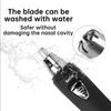 Nose Hair Trimmer Battery Type No Damage To Nasal Cavity Nose Hair Ear Hair Shaving Tool Unisex Clean Nostril