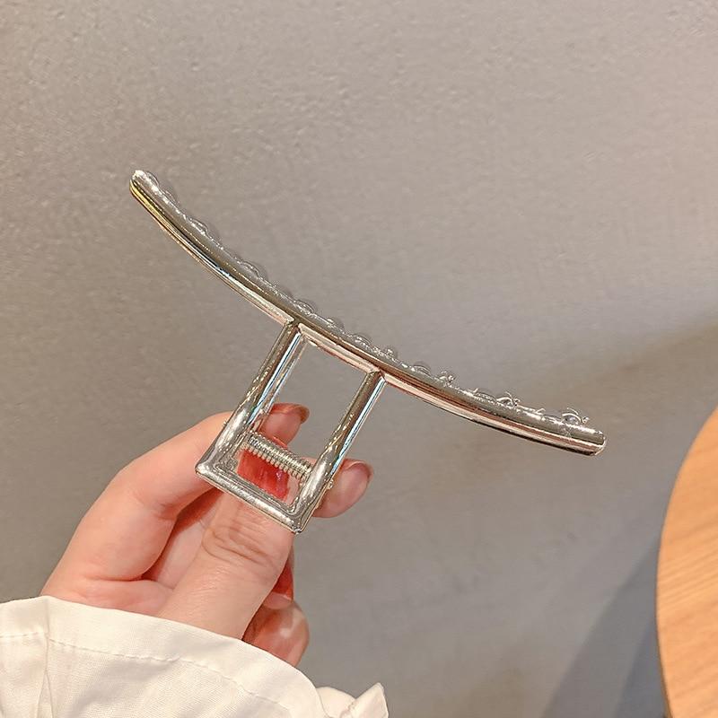 Модная металлическая заколка для волос с геометрическим рисунком, бабочка, винтажная элегантная заколка для волос, зажим для волос для девочек, головные уборы, женские аксессуары для волос
