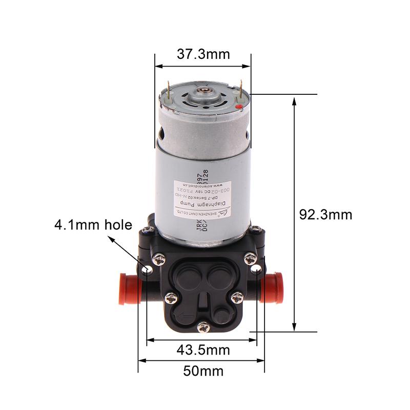 Двигатель 555 18 В Диафрагменный Водяной Насос Высокого Давления 8 Бар Давление 12-24 В Диафрагменный Водяной Насос Высокого Давления