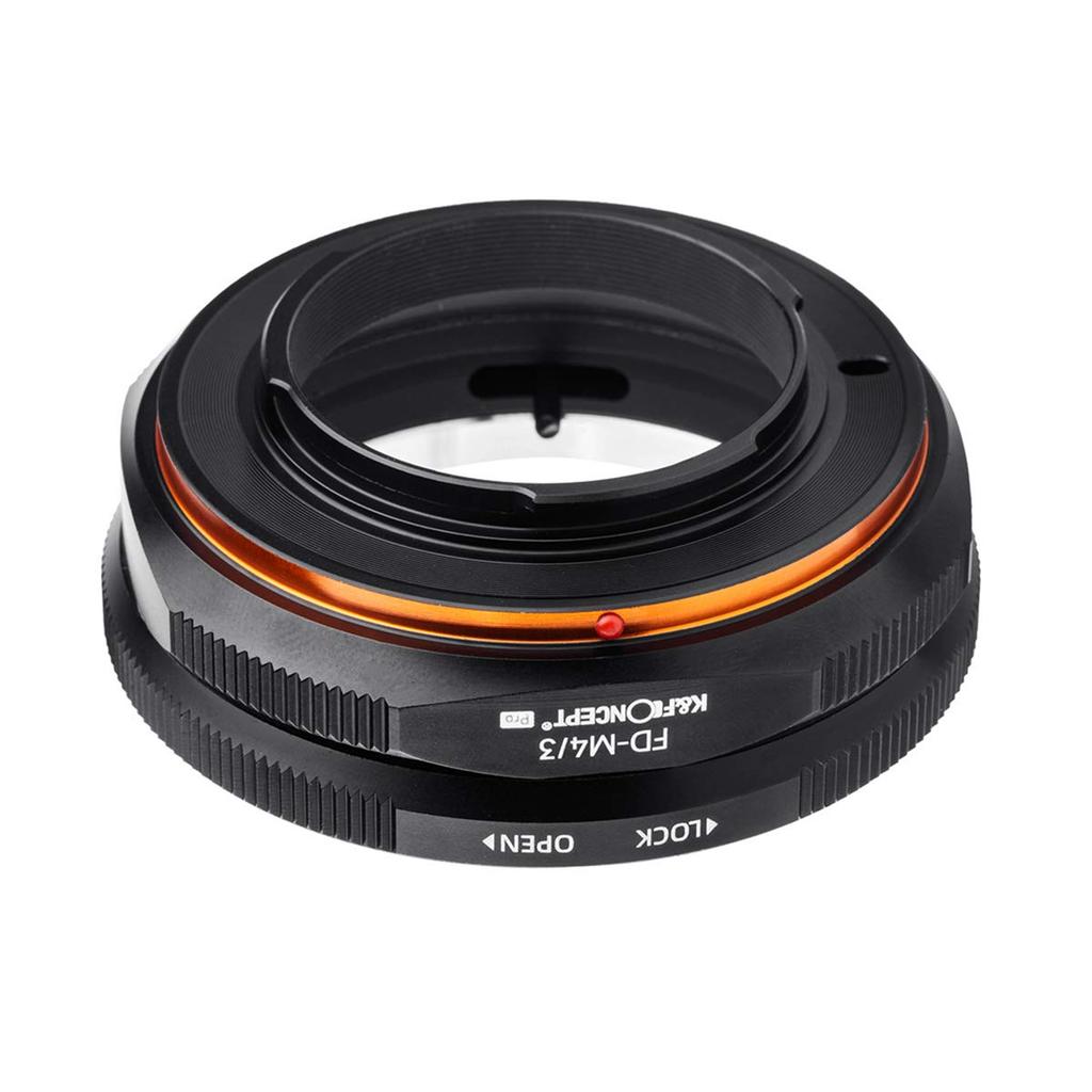 Адаптер для крепления объектива Concept P Series FD-mount объектив Micro Four Thirds mount K&F KF-FDM43.P (Конверсия Canon)
