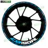 For Honda CB190R CB 190R motorcycle accessories 17 inch front and rear wheel stickers fairing reflective stickers decoration
