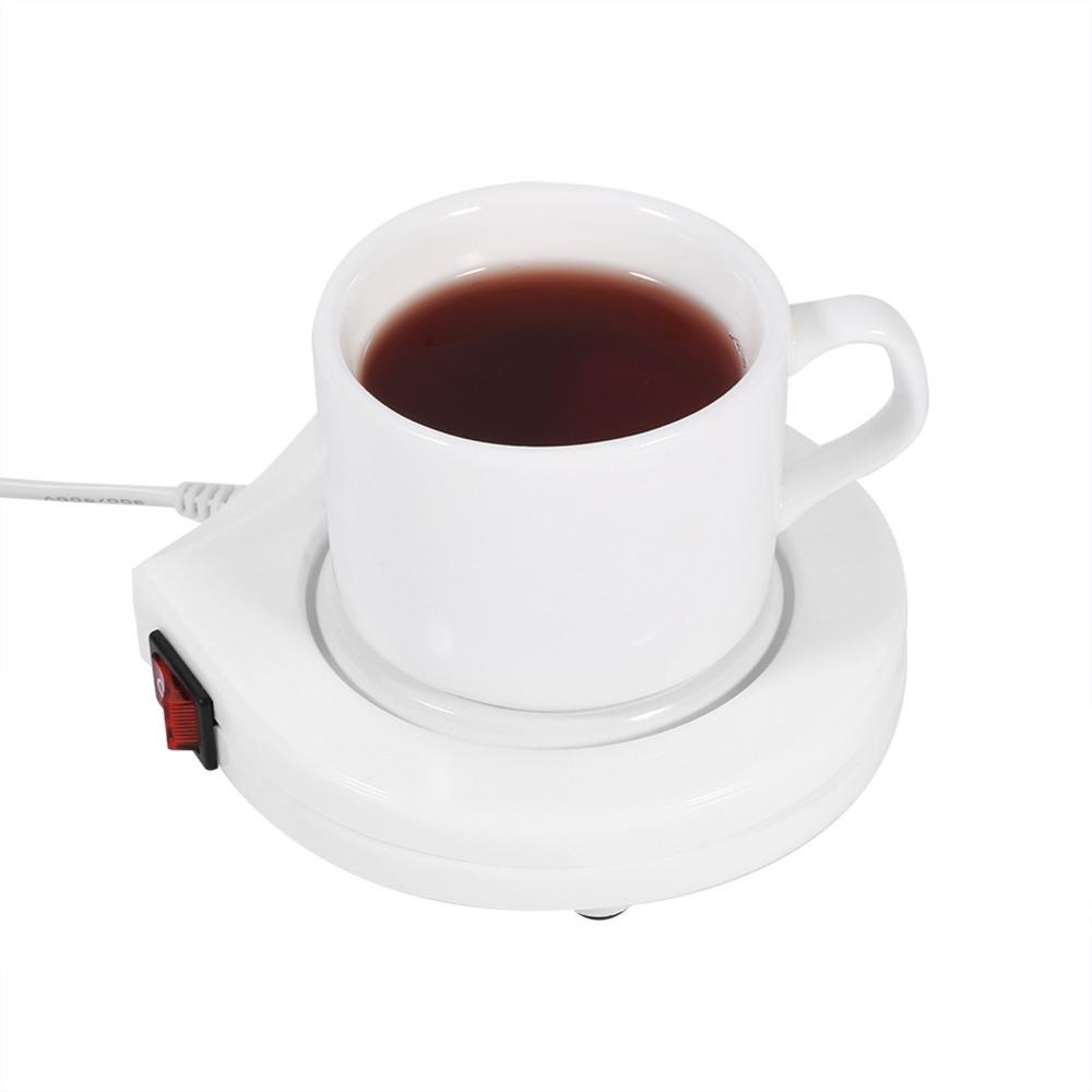 US Standard Plug Mug Warmer Uniform Heating Plate Tea Thermal Mat  Hot Beverage Heating