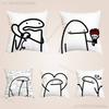 Celular Flork FFlorcowcons Throw Pillow Case For 45x45cm55x55cm30x30cm For Home Bedroom Decoration And Protector