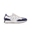New Balance 327 White Navy Blue