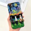 Для Tecno Camon 17 Pro CG6 Чехол Роскошный Мягкий Силикон Funda Черный Кот Астронавт Рисунок Для Tecno Camon 17P Camon17 Чехол Capas