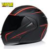 VIRTUE Motorsport Electric Non Motorcycle Helmet Men's Half Helmet Double Lens Full Helmet Running Helmet Carbon Fiber Pattern Road