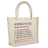 Sac de plage - PLANETEE - Emmanuel Définition - Coton - Isotherme - Grande contenance