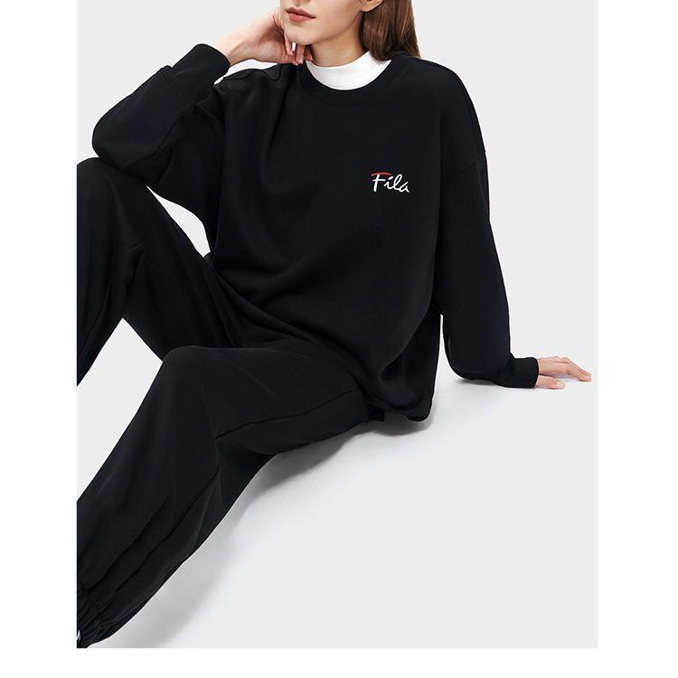 Новые унисекс толстовки FILA Jet Black F11U248201F-BK