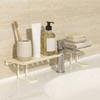 Water Drainage Faucet Storage Shelf Rustproof Cosmetic Storage Box Kitchen Sink Shelf  Shower