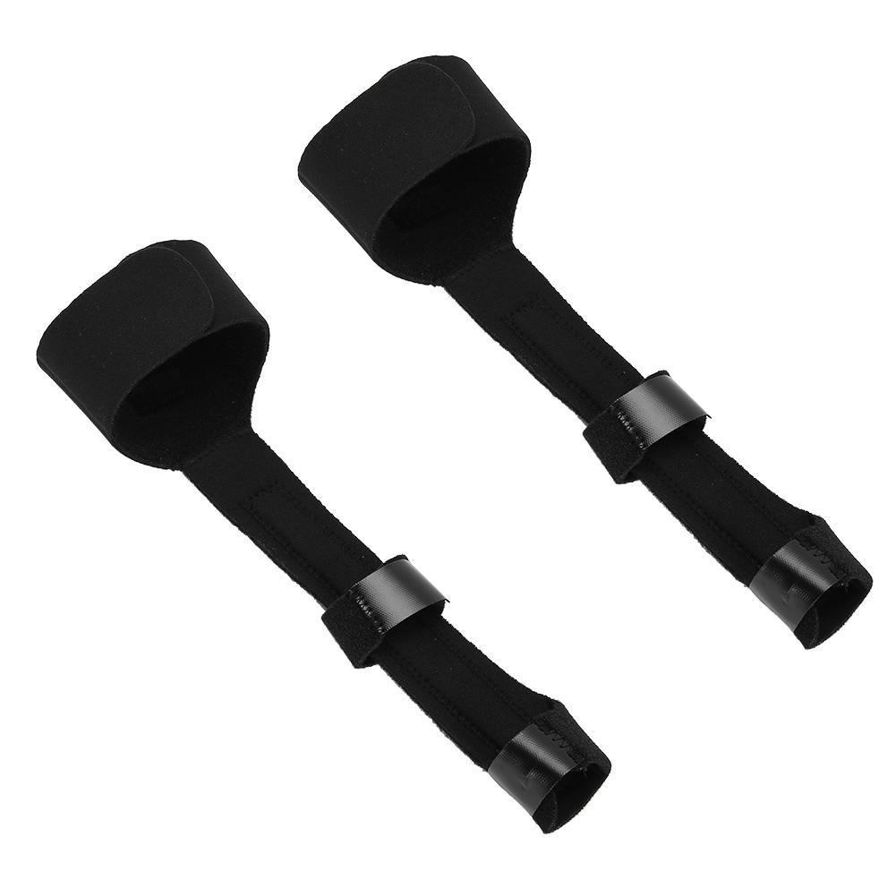 2Pcs Mallet Trigger Finger Splint Support Brace for Finger Sprain Displacement Dislocation