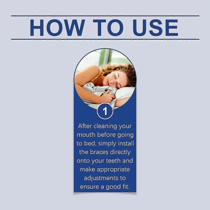 Comfortable Anti-Snoring Braces Improve Sleep & Breathing for Restful Nights