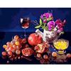 Frame Painting By Numbers Fruit Diy Crafts Wall Art Picture On Numbers Canvas Painting For Home Decors 40x50