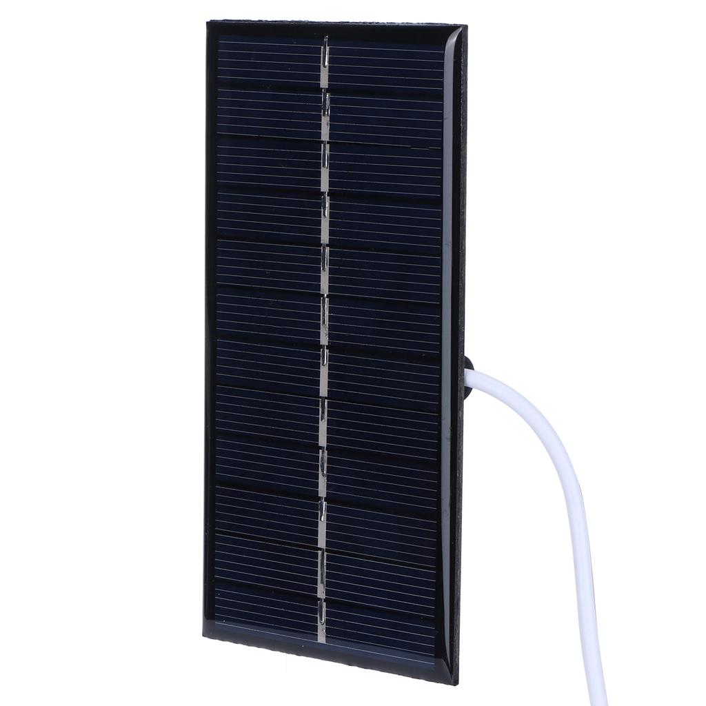 1W 6V Solar Panel Polysilicon DIY Solar Charging Board for Toys Lamps Water Pumps