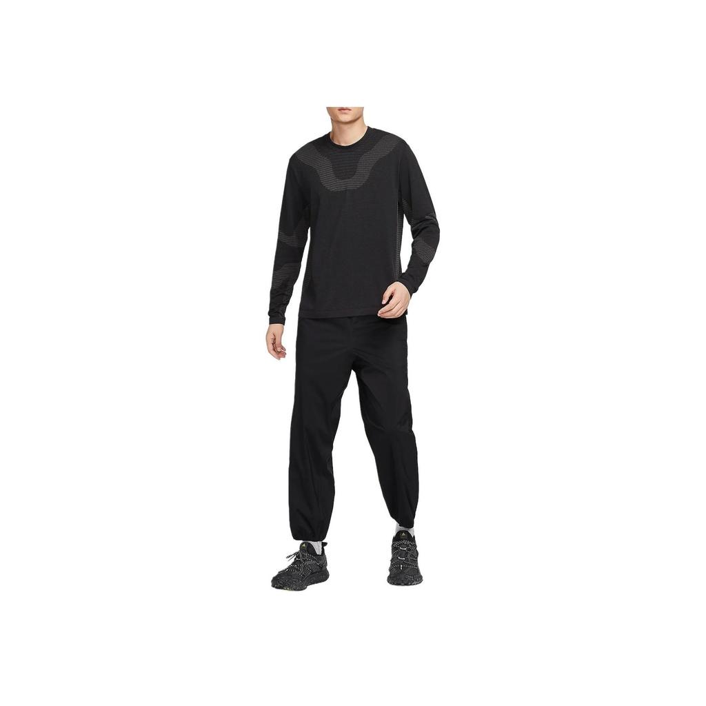 Nike ACG Dri-Fit Adv Удобная Быстросохнущая Толстовка с Круглым Вырезом и Длинным Рукавом Мужская Толстовка Черный Прохладный Серый FV8907-010
