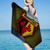 1PC Watford Crest Design Beach Towel - Soft,  Absorbent Microfiber, Lightweight, Ideal for The Beach, Parties, Travel, Camping fan gifts