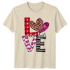 Love Never Fails Unisexs TShirt Valentines Gift For Her