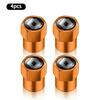 4pcs Car Styling 3D Metal Logo Wheel Stem Air Valve Caps Tire Dust Covers For Renault Clio 4 Megane 3 2 Captur Trafic Logan RS S555