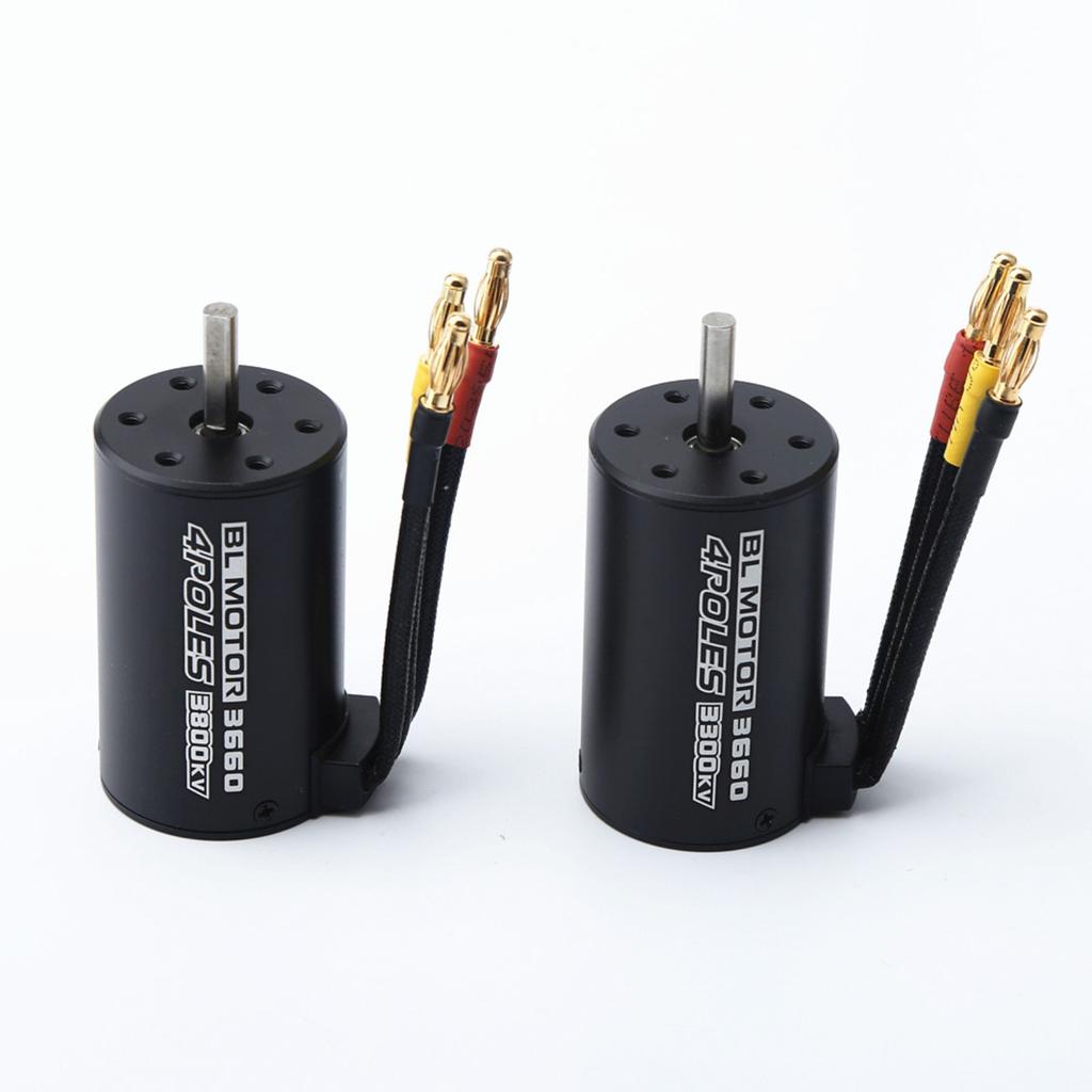 Водонепроницаемый бесщеточный двигатель 3660 3800KV для грузовика с дистанционным управлением 1/8 1/10