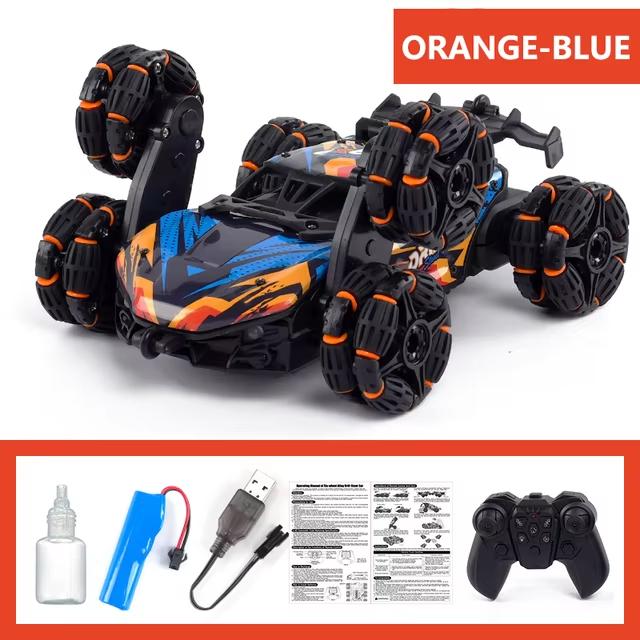 2024 Новые RC Машинки Детские Игрушки Машинки с Дистанционным Управлением Игрушки для Мальчиков Радиоуправляемые Шестиколесные Трюковые Машинки Электромобили Детские Игрушки Подарок