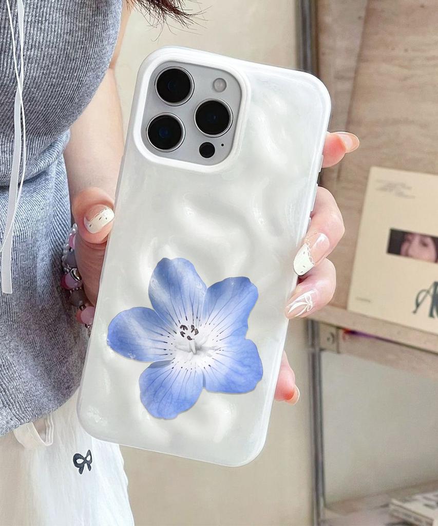 Красные Цветы ТПУ Чехол для Телефона Для iPhone Air 17 Pro 16 15 Pro Max 14 13 12 Pro 11 Ударопрочный Мягкий Силикон Прозрачная Крышка