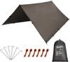 KALINCO Waterproof Camping Tarp UV UV Ultra Sun Light Heat Easy To Storage Case 3 X 3 M Tarp, Tent, Protection, Protection, Lightweight, Shade, Shade,