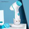 Electric Facial Cleansing Brush 3 In 1 Silicone Face Brush Deep Cleansing Washing Brush Facial Massager Face Cleaner Machine