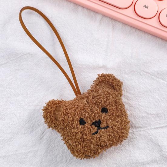 Прекрасный брелок с украшением в виде медведя, уютный сенсорный кулон