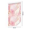 Ink Wallpaper Coral, White and Cream for Living Room and Bedroom 50x1000
