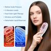 Electric Head Massager Device Red Light Therapy Vibration Hair Scalp Massage Comb Electric Scalp Oil Applicator Anti-Hair Loss
