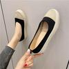 New Platform Fisherman Shoes Single Shoes Women's Woven Breathable Flying Knitted Shoes Lazy