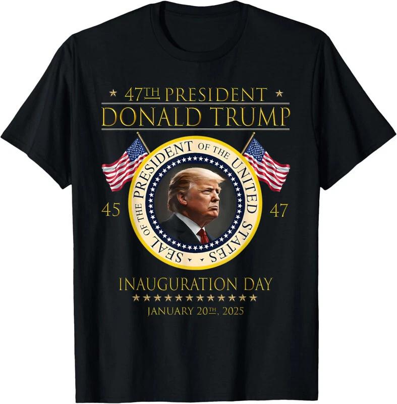 47th President Trump Inauguration Day January 20th US Unisex T-Shirt