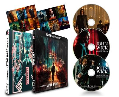 Джон Уик: Последствия 4K Ultra HD + Blu-ray (Никаких бонусов) [Блю рей]
