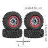 4 Pieces RC Car Wheels and Tires Crawler Sturdy Replace with Wheel Rim for