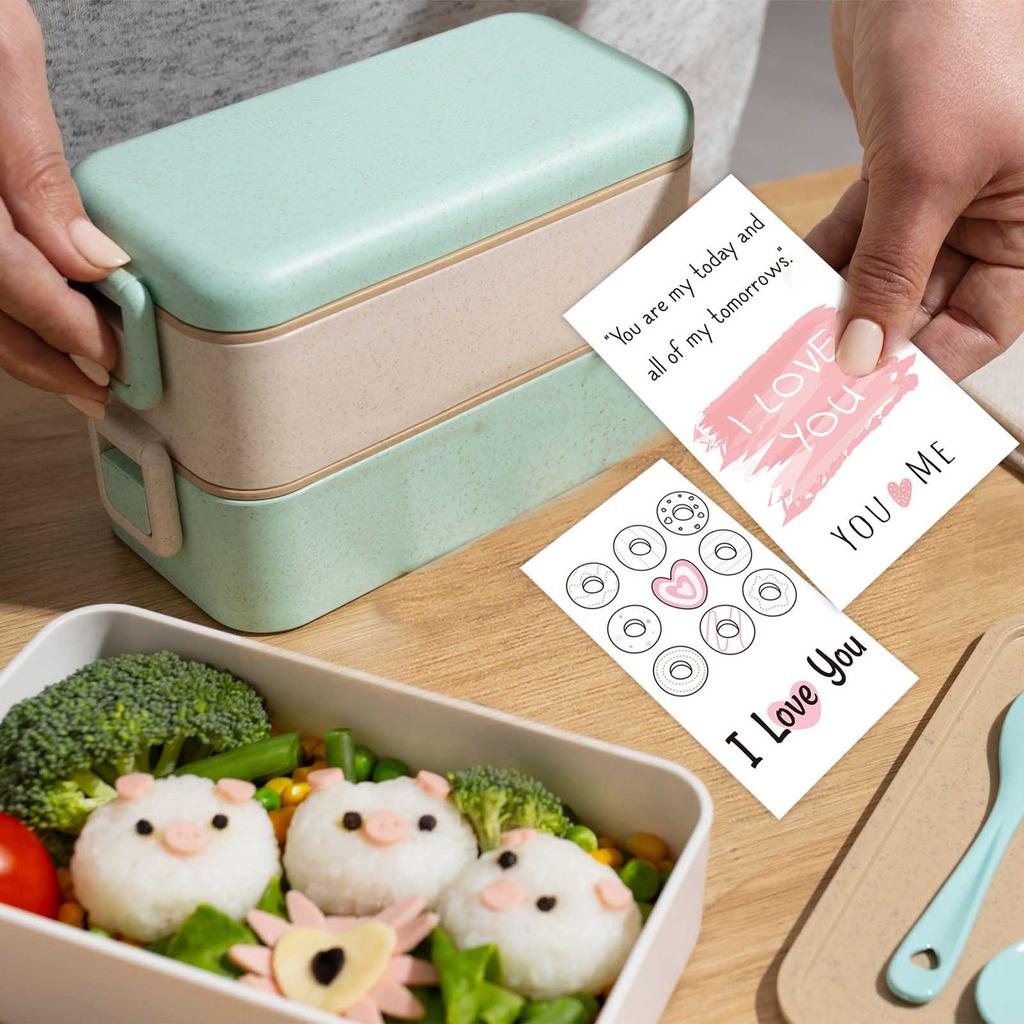 21 шт., открытка-ланч-бокс, вдохновляющая любовная открытка, юбилейная ланч-бокс для влюбленных, веселая открытка ко Дню святого Валентина