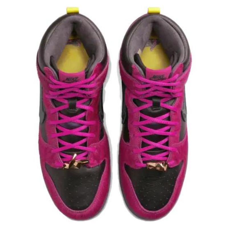 Nike Кеды для скейтбординга Sb Dunk High 'Run The Jewels Active Pink' DX4356-600