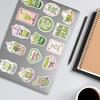 50Pcs Scrapbooking Phone Luggage Skateboard Waterproof Decals Cute Matcha Stickers Matcha Girly Diy Stickers