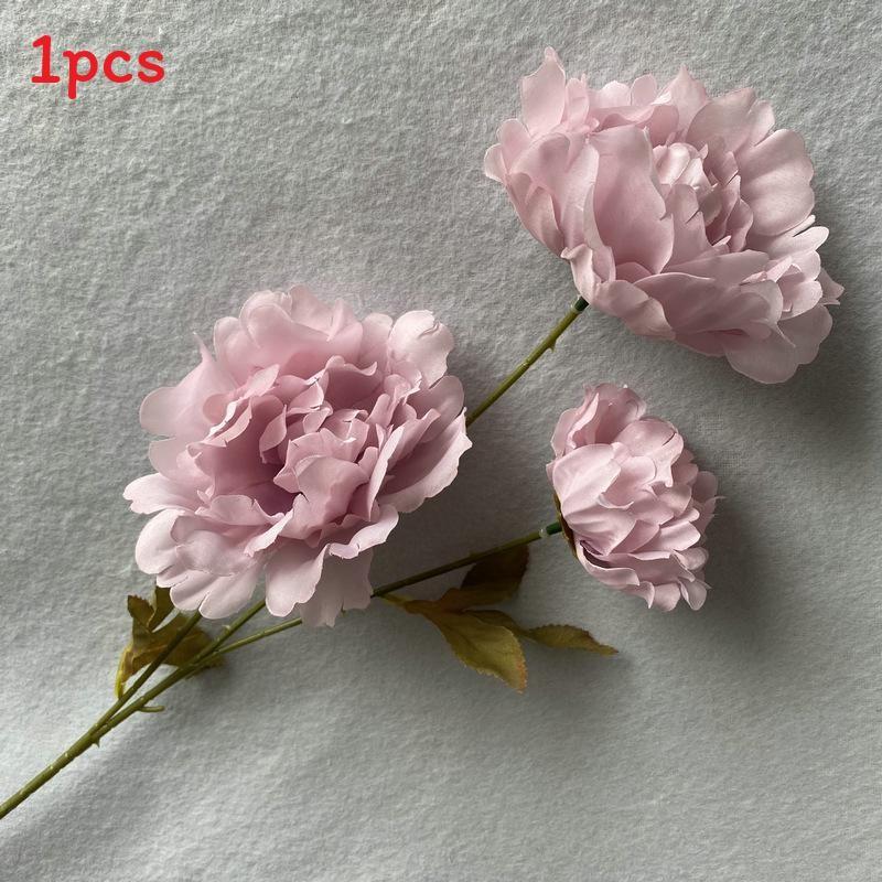 Artificial Peony Flowers For Wedding Centerpiece Home Staging Photography Prop