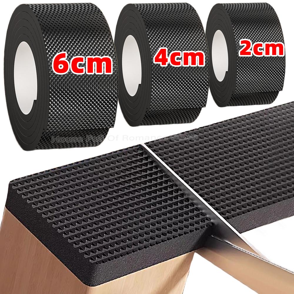 Non Slip Furniture Pads Thicken Self Adhesive Rubber Chairs Tables Leg Protector Noise Redu Floor Wall Bumper Strips DIY Shape
