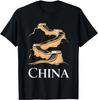 China Lover - Typical Chinese Vacation Souvenir T-Shirt The Great Wall of China Graphic T Shirts Women Clothes Tops Ropa Mujer