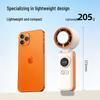 Handheld Folding USB Ice Pack Fan with Digital Display - Compact Turbine Fan with Strong Wind Power