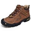 Men's Hiking Shoes Leather Outdoor Shoes Wear-resistant Men Trekking Walking Hunting Tactical Sneakers