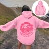 2025 Women's Letter Graphics Printed Hoodie Autumn Winter Hoodies Long Sleeved Pockets Pullover Casual Streetwear Sweatshirts