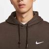 Nike Толстовки Мужские Коричневые С капюшоном Умеренные 623453-237