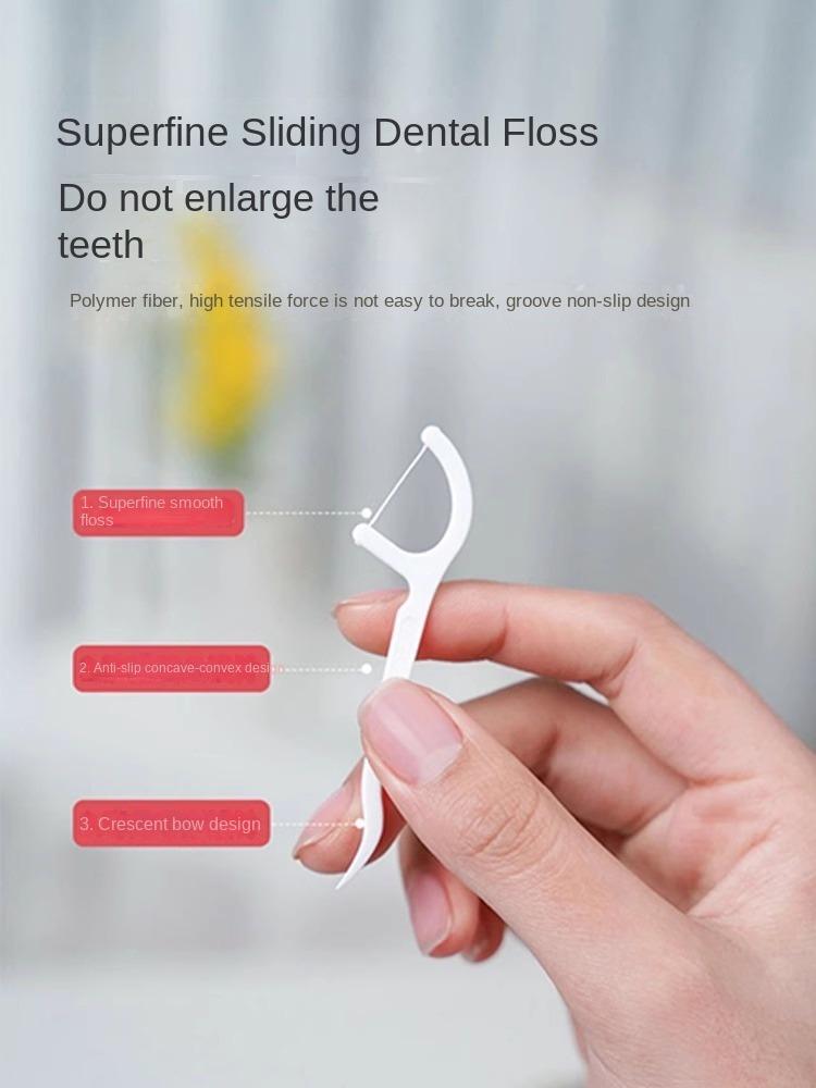 Portable 10 Automatic Dental Floss Boxes To Replace High Elasticity Dental Floss Sticks Portable Reusable